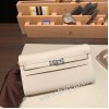 ケリーロング トゥー・ゴー Kelly to go  ヴォーエプソン epsom  10/Craie  クレ シルバー金具  kellyto-051 全手縫い