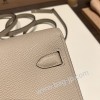 ケリーロング トゥー・ゴー Kelly to go  ヴォーエプソン epsom  81/Gris Tourterelle トゥルティエールグレー ゴールド金具   kellyto-070 全手縫い