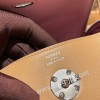 エルメス リンディ26 evercolor チャイ0M/Chai & モーヴシルベストルX9 /Mauve Sylvestre シルバー金具 lindy26-005 全手縫い