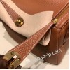 エルメス リンディ26 Clemence トリヨンクレマンス ゴールド 37 /Gold ゴールド金具 lindy26-009 全手縫い