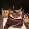 エルメス リンディ26 Clemence トリヨンクレマンス ルージュセリエ 0G /Rouge Sellier ゴールド金具 lindy26-016 全手縫い