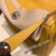 エルメス リンディ26 Clemence トリヨンクレマンス ジョーヌアンブル 9D /Jaune Ambre シルバー金具 lindy26-018 全手縫い