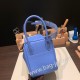 エルメス リンディ26 Clemence トリヨンクレマンス ブルーパラダイス 2T /Blue Paradise ゴールド金具 lindy26-036 全手縫い