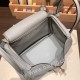 エルメス リンディ26 Clemence トリヨンクレマンス グリムエット 4Z /Gris Mouette ゴールド金具 lindy26-039 全手縫い