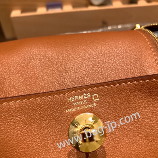 エルメス リンディミニ19 Mini Lindy  touch  ゴールド touch 37 / Gold  ゴールド金具  lindymini-006 全手縫い