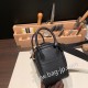 エルメス リンディミニ19 Mini Lindy Clemence トリヨンクレマンス ブラック 89 /Black  ゴールド金具  lindymini-050 全手縫い