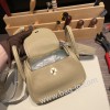 エルメス リンディミニ19 Mini Lindy Clemence トリヨンクレマンス トレンチ S2/ Trench  ゴールド金具  lindymini-058 全手縫い