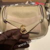 エルメス リンディミニ19 Mini Lindy Clemence トリヨンクレマンス トレンチ S2/ Trench  ゴールド金具  lindymini-058 全手縫い