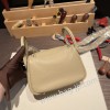 エルメス リンディミニ19 Mini Lindy Clemence トリヨンクレマンス トレンチ S2/ Trench  ゴールド金具  lindymini-058 全手縫い