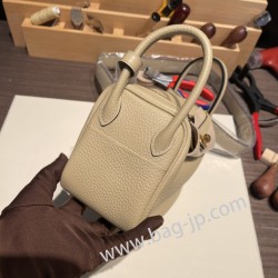 エルメス リンディミニ19 Mini Lindy Clemence トリヨンクレマンス トレンチ S2/ Trench  ゴールド金具  lindymini-058 全手縫い