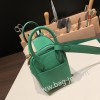 エルメス リンディミニ19 Mini Lindy Clemence トリヨンクレマンス バンブー1K /Bambou  ゴールド金具  lindymini-095 全手縫い