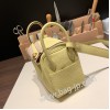 エルメス リンディミニ19 Mini Lindy Clemence トリヨンクレマンス ジョーヌプッサン 1Z /Jaune Poussin  ゴールド金具  lindymini-100 全手縫い