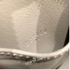 エルメス リンディミニ19 Mini Lindy Clemence トリヨンクレマンス パールグレー 80 / Pearl Grey    シルバー金具  lindymini-109 全手縫い