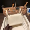 【Hermès Lindy Mini】I2/Nata ナタ シルバー金具 女性向けミニバッグ 容量とデザインのバランス抜群