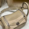【Mini Lindy】可愛らしさと実用性兼ね備えた S2 トレンチ シルバーフィッティング ミニバッグ 全ての体型にピッタリな大人のエレガンス
