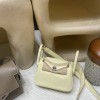 【Mini Lindy】2024 年春夏新色「ジョーヌミルトン」× シルバー金具 軽量＆大容量 小柄から背高い方までオールマイティな可愛らしいバッグ