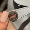 【Mini Lindy】スワイフトレザー U2 ブルーゼフィール × シルバー金具 夏の清涼感たっぷりのミントブルーバッグ