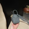 【Mini Lindy Clemence（TC）】トリヨン加工「Y7 ブルーオラージュ」× クレマンスレザー 明るさと落ち着きのバランス完璧な日常必須ミニバッグ