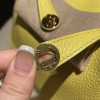 【Mini Lindy Clemence（TC）】トリヨンクレマンス ×9R ライム 鮮やかなレモングリーン 夏の陽気を纏う日常必須ミニバッグ