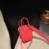 【Mini Lindy Clemence（TC）】トリヨンクレマンス ×T5 ローズジャイプール 落ち着いたインディアンピンク 大人の優雅さと可愛らしさを兼ね備えた日常ミニバッグ