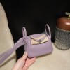 「超カワイイ！Mini Lindy 5H Cyclamen シクラメン シルバー金具付き ミニサイズでかわいさと実用性兼ね備えたバッグ」