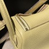 【Mini Lindy】超キュートミニサイズ「1Z ジョーヌプッサン ×I2 ナタ」 明るいイエロー × ヌードベージュ 小柄・背高い方両方にピッタリな「キャンディーカラーミックス」バッグ