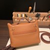 エルメス ケリー  21cm Mini2424 evercolor 37/ Gold ゴールド金具 全手縫い
