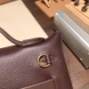 エルメス ケリー  21cm Mini2424 0G /Rouge Sellier& Framboise ゴールド金具 全手縫い