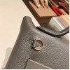 エルメス ケリー  21cm Mini2424  evercolor&swift 8F /Etain ゴールド金具 全手縫い