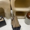 2424mini D0 ウィマーラー ×18/Étoupe Grey シルバー金具｜落ち着いたツートンカラー マルチユースミニバッグ