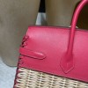 Framboise  フランボワーズ  Birkin picnic ピクニックバッグ  ピクニックに最も贅沢なギア、一目惚れの竹編みバッグ