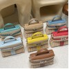 S3/Rouge Cœur  ルージュクー  Kelly Picnic 藤条シリーズピクニックバッグswift 皮革（レザー）と藤（ふじ）の編み込み