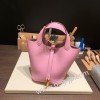 ピコタンロック18/PM トリヨンクレマンス X9/Mauve Sylvestre モーヴシルベストル ゴールド金具 Picotin18-077 全手縫い