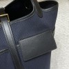 ピコタンロック18/PM  cargo picotin ブラック ツイルアッシュ  78/Blue Marine  ブルーマリン ゴールド金具 全手縫い