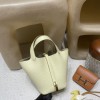 ピコタンロック18/PM  New stock  picotin I8 Jaune Milton  ジョーヌミルトン ジョーヌミルトン【2024年春夏新色】 シルバー金具 全手縫い