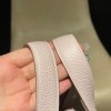 ピコタンロック18/PM トリヨンクレマンCLEMENCE  TC  09 Mauve Pale  2023   モーヴ・ペール エルメスの2022AWに発表された新色  シルバー金具 全手縫い