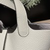 ピコタンロック18/PM トリヨンクレマンCLEMENCE  TC  グリネヴェ壮麗な氷河を連想させる凛とした美しさを秘めた最新色「グリネヴェ」が登場！シルバー金具 全手縫い