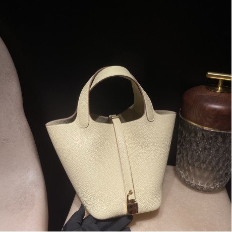 I8 Jaune Milton ジョーヌミルトン   ゴールド金具 Picotin Lock 18/PMピコタンロック18/PM トリヨンクレマンCLEMENCE  TC