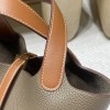 18/Étoupe Grey (Étoupe)  エトゥープ& swift  37 /Gold ゴールド ゴールド金具 Picotin Lock 18/PMピコタンロック18/PM トリヨンクレマンCLEMENCE  TC