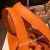 エルメス ピコタンロック MM  ピコタン トリヨンクレマンス 93/Orange オレンジ ゴールド金具  piction22-005 全手縫い
