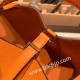 エルメス ピコタンロック MM  ピコタン トリヨンクレマンス 93/Orange オレンジ ゴールド金具  piction22-005 全手縫い