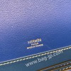 エルメス Roulis 19cm スイフト swift 7T/Blue Electric ブルーエレクトリック シルバー金具  Roulis-023 全手縫い