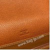 エルメス Roulis 19cm BARENIA FAUBOURG  34/Fauveフォーブ ゴールド金具   Roulis-024 全手縫い