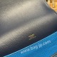 エルメス Roulis 19cm エバーカラー 73/Blue Saphir  ブルーサフィールx ブルーフリーダ ゴールド金具   Roulis-033 全手縫い