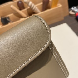 エルメス Jige Elan 29 Clutch スイフト swift 18/Étoupe Grey (Étoupe)  エトゥープ  JigeElan-081 全手縫い