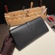 エルメス Jige Elan 29 Clutch スイフト swift 89/Black (Noir) ブラック  JigeElan-083 全手縫い