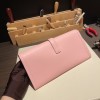 エルメス Jige Elan 29 Clutch スイフト swift 3Q/Rose Sakura   ローズサクラ  JigeElan-085 全手縫い