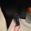 エルメスVerrou Mini 17cm Hermes  シェブルミゾル  Chevre T0/Blue Brume ブルーブリュム verrou17-096 全手縫い