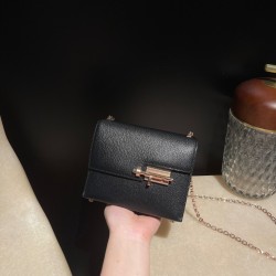 エルメスVerrou Mini 17cm Hermes  シェブルミゾル  Chevre 89/Black (Noir) ブラック verrou17-098 全手縫い