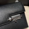 エルメスVerrou Mini 17cm Hermes  シェブルミゾル  Chevre 9R/Lime  ライム verrou17-102 全手縫い